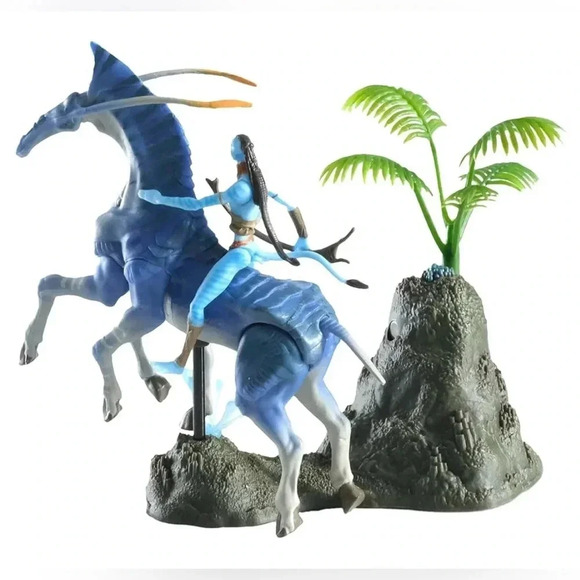 McFarlane - Disney Avatar - World of Pandora Deluxe Set - Tsu-Tey & Direhorse 🌊 - Picture 3 of 8